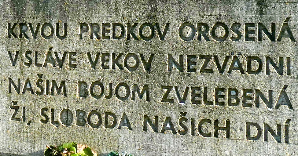 Pamätník bitky U Klasovitých, Poriadie Autor: Vlado Miček