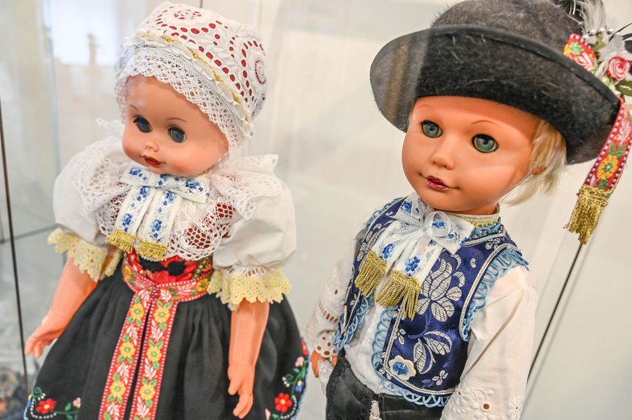 Výstava Krojované bábiky, Vila dr. Lisku v Piešťanoch. Autor: Martin Palkovič