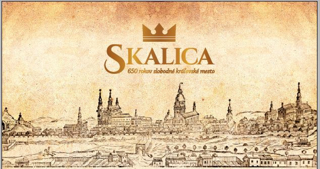 Kráľovská prehliadka k 650. výročiu povýšenia Skalice na slobodné kráľovské mesto.