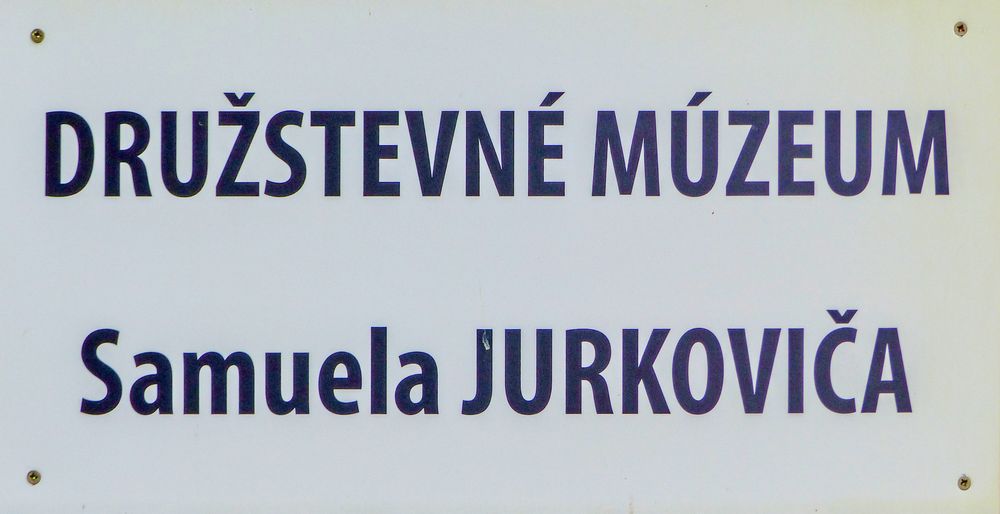 Družstevné múzeum Samuela Jurkoviča, Sobotište Autor: Vlado Miček