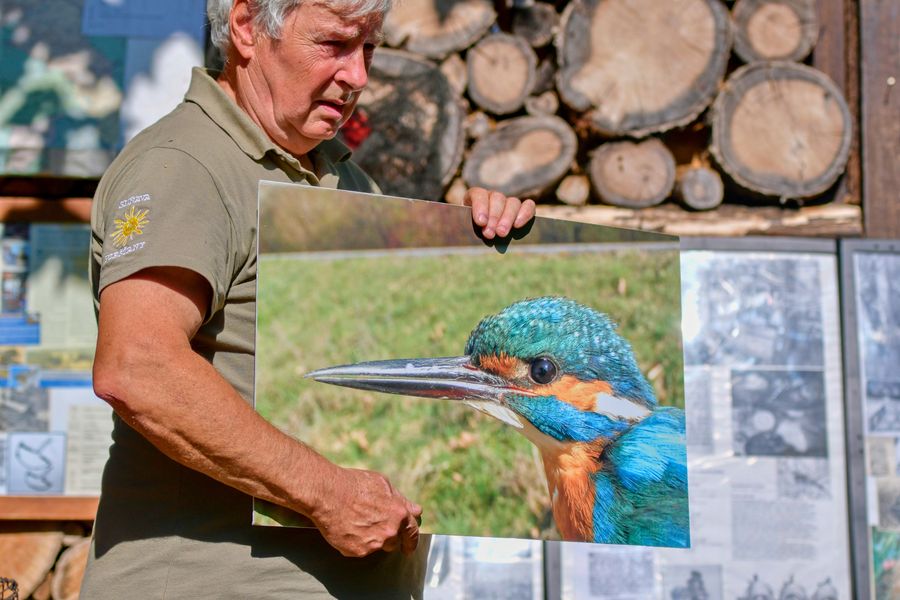 Kubánova výsadba - návšteva ornitológa, Piešťany - Sĺňava Autor: Martin Palkovič