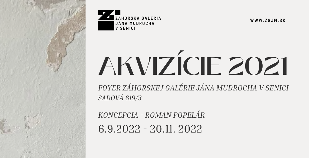 Akvizície 2021, Záhorská galéria Jána Mudrocha