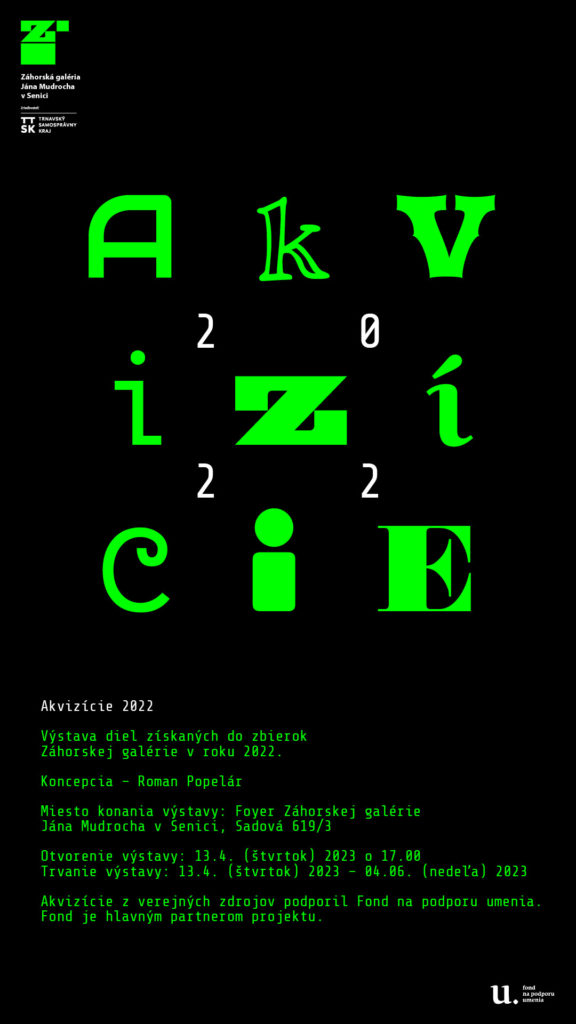 Akvizície 2022, Záhorská galéria Senica