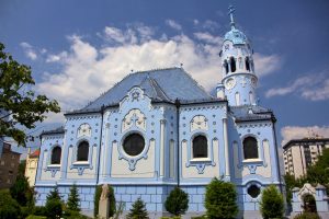 Kostol sv. Alžbety - Modrý kostolík, Bratislava Zdroj: Pixabay