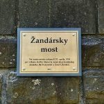 Pamätná tabuľa - Žandársky most Zdroj: Mesto Stará Turá