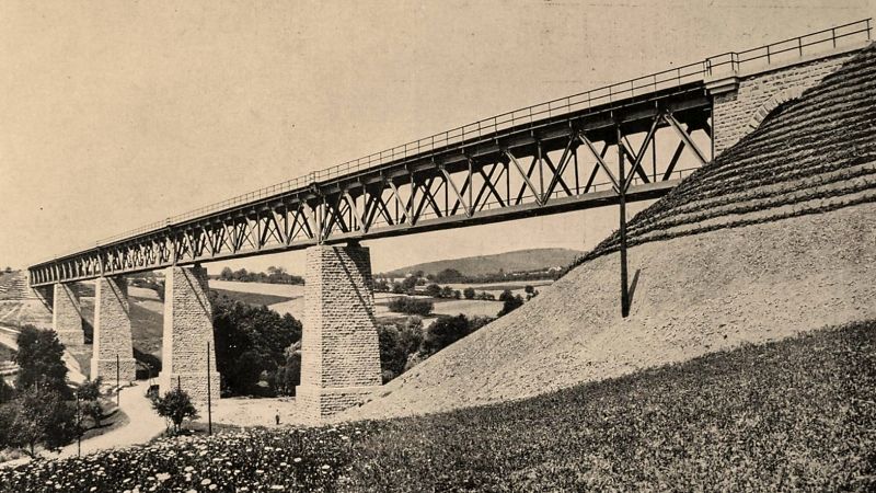 Papradský viadukt - Žandársky most Zdroj: Mesto Stará Turá