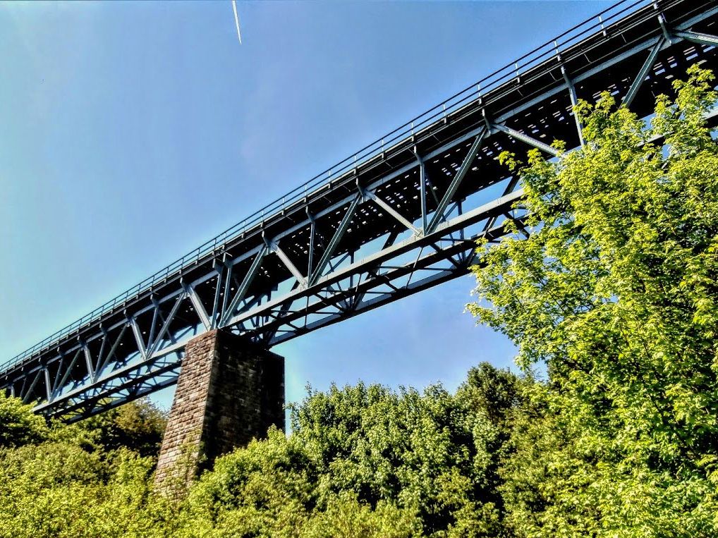 Papradský viadukt Zdroj: Wikipedia